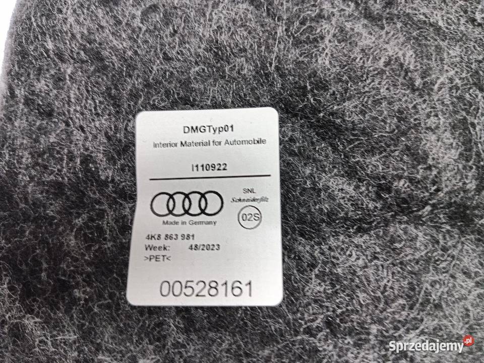 WYGŁUSZENIE DRZWI TYŁ TYLNA LEWA AUDI A7 C8