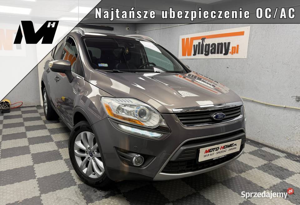 Ford Kuga LIFT 20TDCI automat panorma xenon elektryczne lusterka Poznań