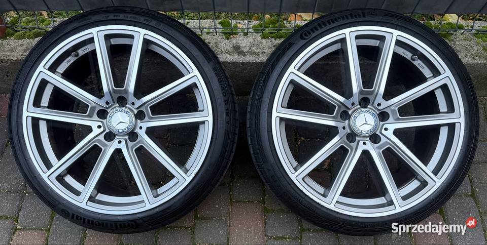19 Mercedes felgi koła do W213 W218 czujniki BMW Lubasz sprzedam