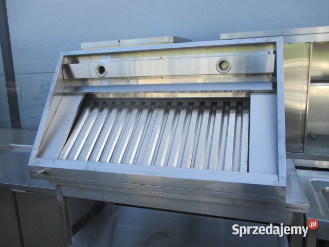 OKAP GASTRONOMICZNY SKOŚNY Z FILTRAMI I Ostrów Wielkopolski