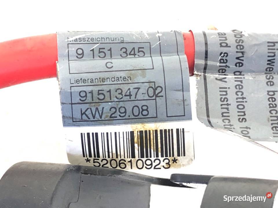 KLEMA PLUS BMW F01 9177773 30 245 0815 PRZEWÓD Motoryzacja