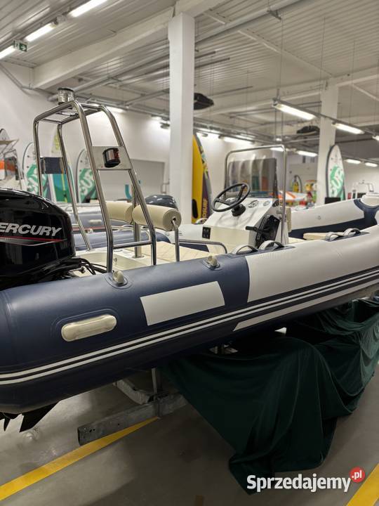 Łódź hybrydowa RIB Uone U480 z silnikiem Mercury Pozostałe Poznań sprzedam