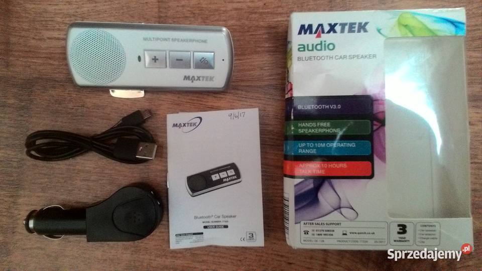 Zestaw głośnomówiący Bluetooth Maxtech 77320