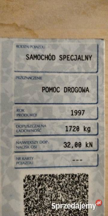 Mercedes Sprinter 412 laweta lubelskie Końskowola