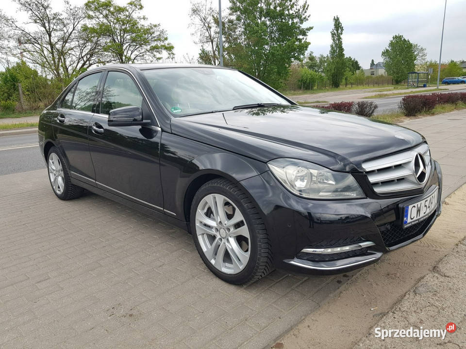 Mercedes C 250 C250 CGI 204 Automat Jasne Skóry benzyna Włocławek