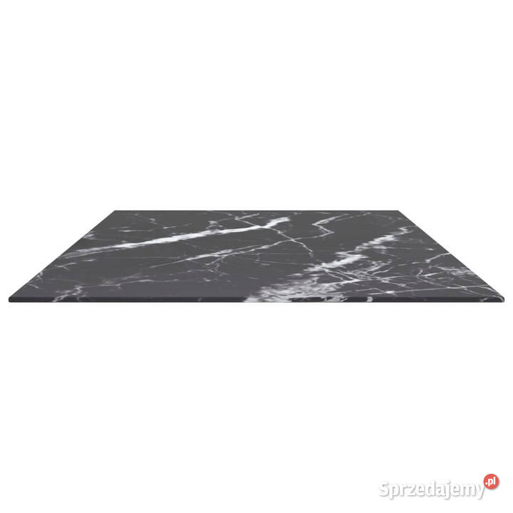 Blat stołu czarny 120x65 8 mm szkło z teksturą Warszawa