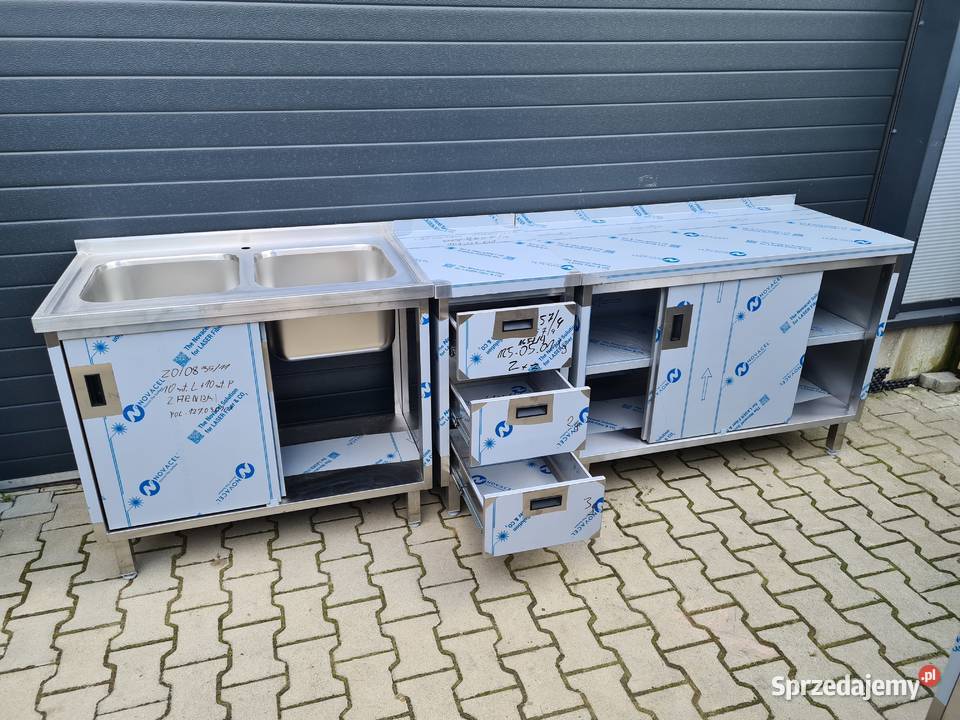 Ciąg Kuchenny Gastronomiczny Stół Szafka Drzwi Gastronomia Ostrów Wielkopolski