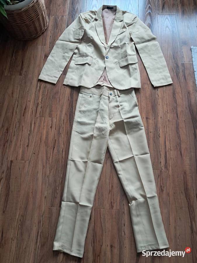 Nowy chłopięcy garnitur w kolorze szampana chyba świętokrzyskie Sandomierz