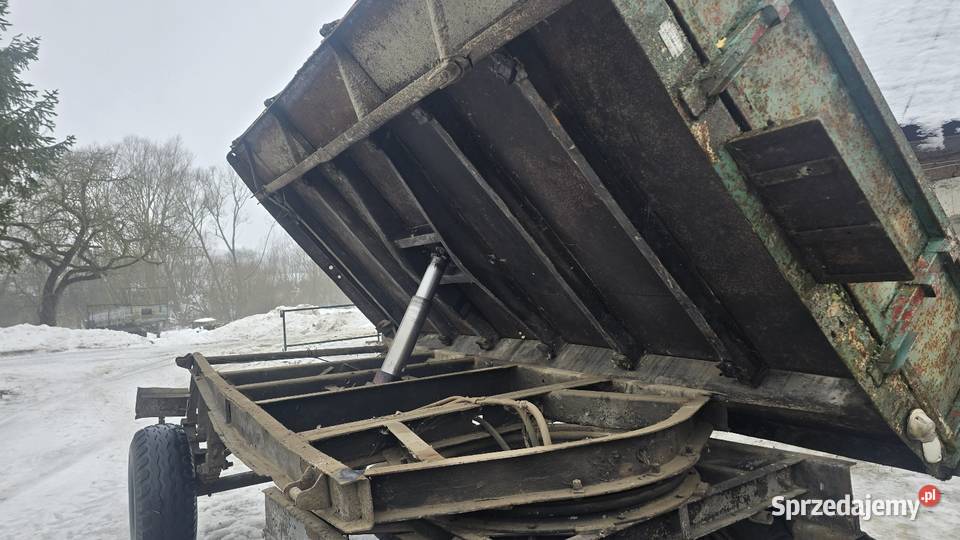 Przyczepa wywrotka d47 możliwość transportu Rok produkcji 1980 Wywrotki Siedlce