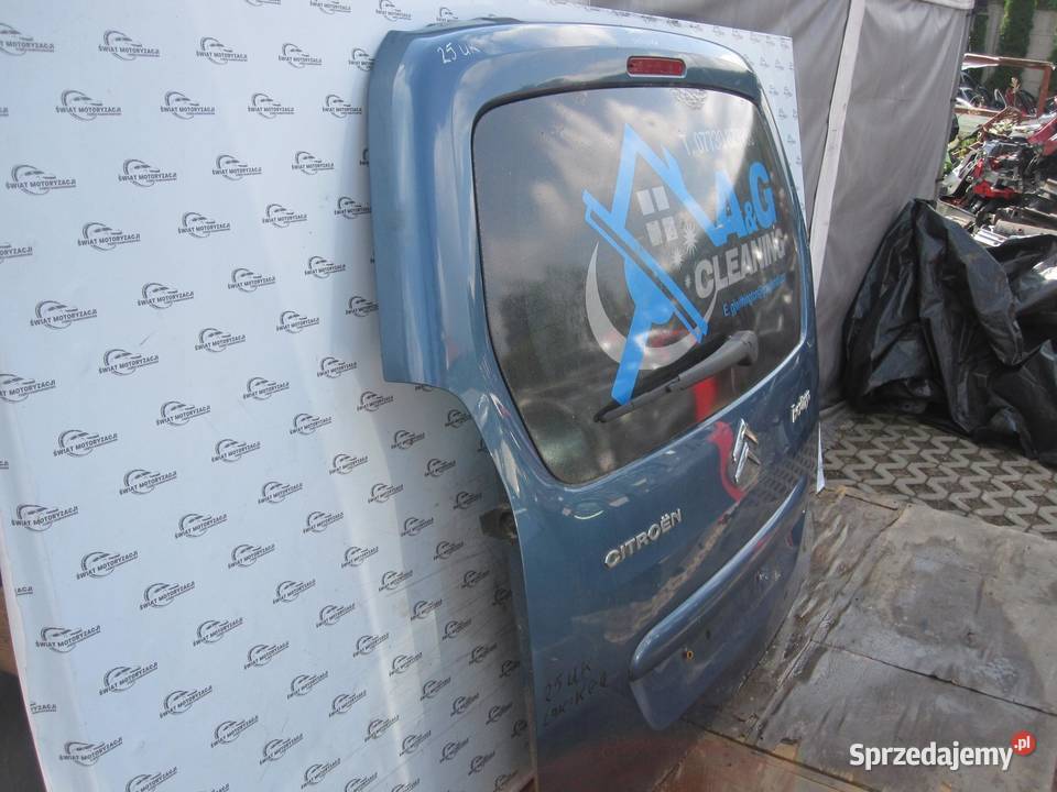 BERLINGO II 08r klapa tył świętokrzyskie