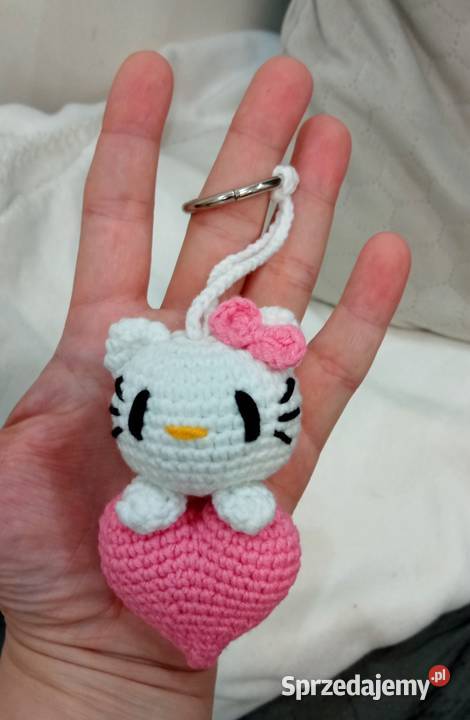 Hello Kitty brelok do kluczy zawieszka wykonana Łask