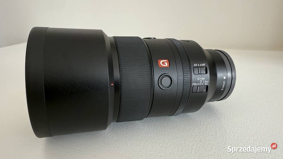 Obiektyw Sony FE 135 mm f18 GM Świetny stan Białystok sprzedam