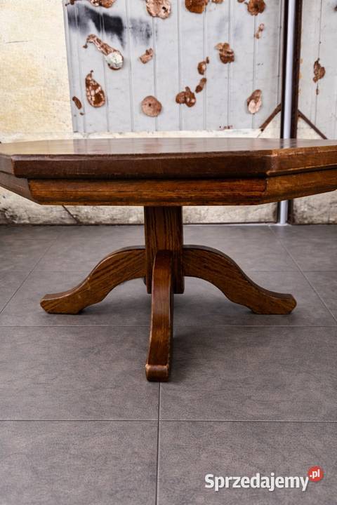 Stolik kawowy dębowy Turek