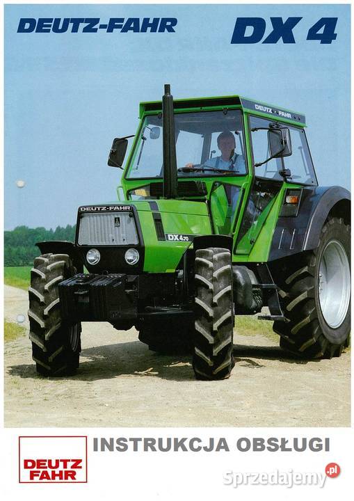 Deutz Fahr Agtotron K420 Instrukcja katalog Szamotuły