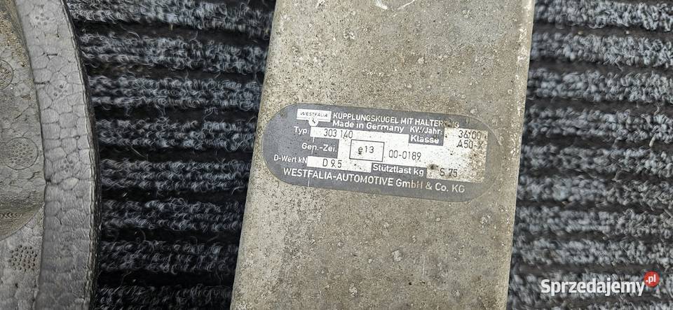 Bmw e46 hak Westfalia odpinany alu LimCabCoupe Jarosław