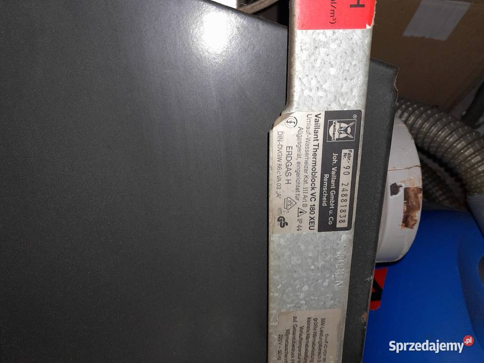 Sprzedam piec jednofukcyjny vaillant vc 180 xeu