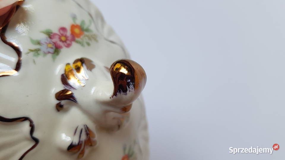 Sygnowane ceramiczne puzderko bombonierka w Dąbrowa Górnicza