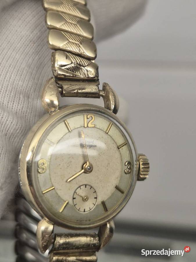 Damski zegarek vintage Girard Perregaux Au 20