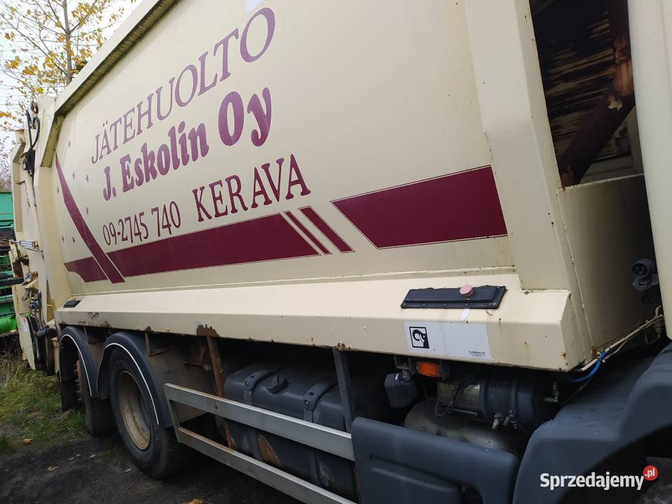 SCANIA P 340 6x2 Śmieciarka Norba 22m3 Rok produkcji 2000 Rejowiec Fabryczny