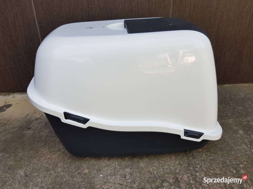 Kuweta kota Petmax białoczarna