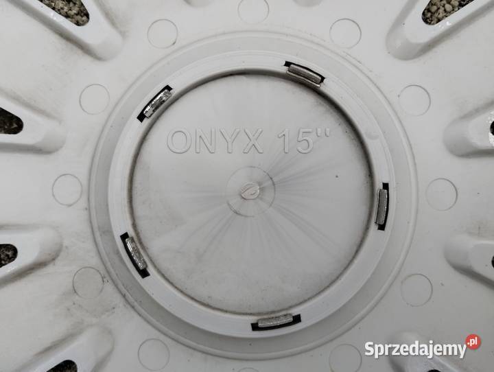 Kołpaki uniwersalne 15 ONYX komplet używane Kołpaki Kamieniec