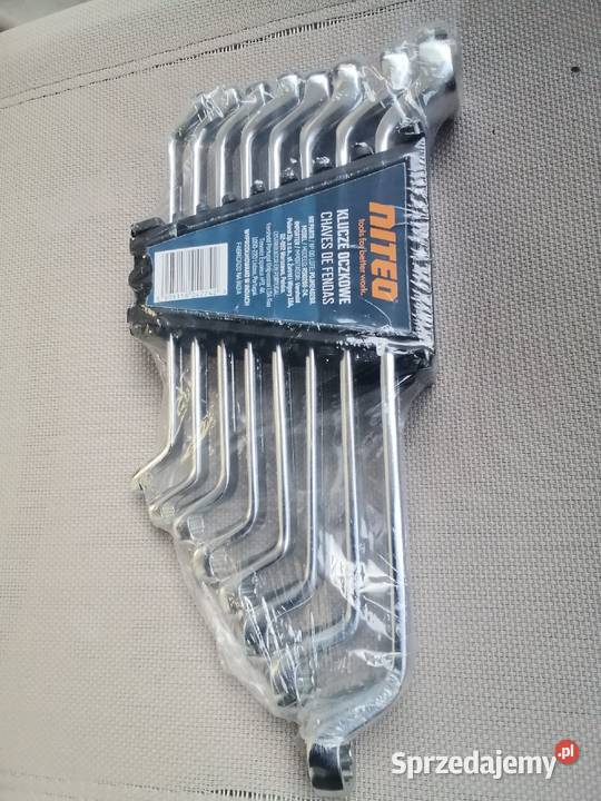 Zestaw kluczy oczkowych giętych kopytkowych 16 Wieliczka