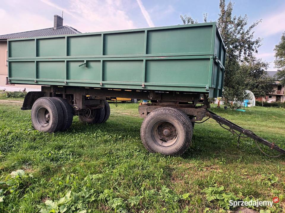 Brandys 12 ton przyczepa nieuszkodzony podlaskie Nowe Piekuty