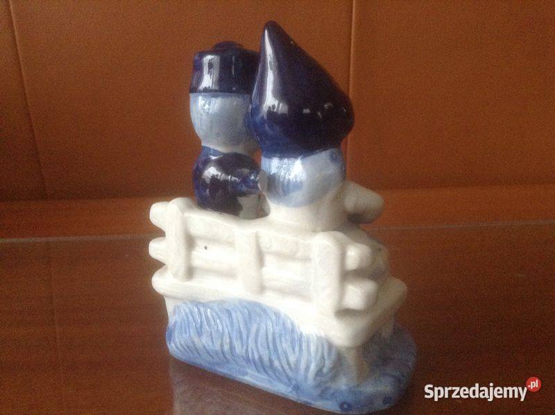 Stara figurka porcelanowa ręcznie malowana Para Opole