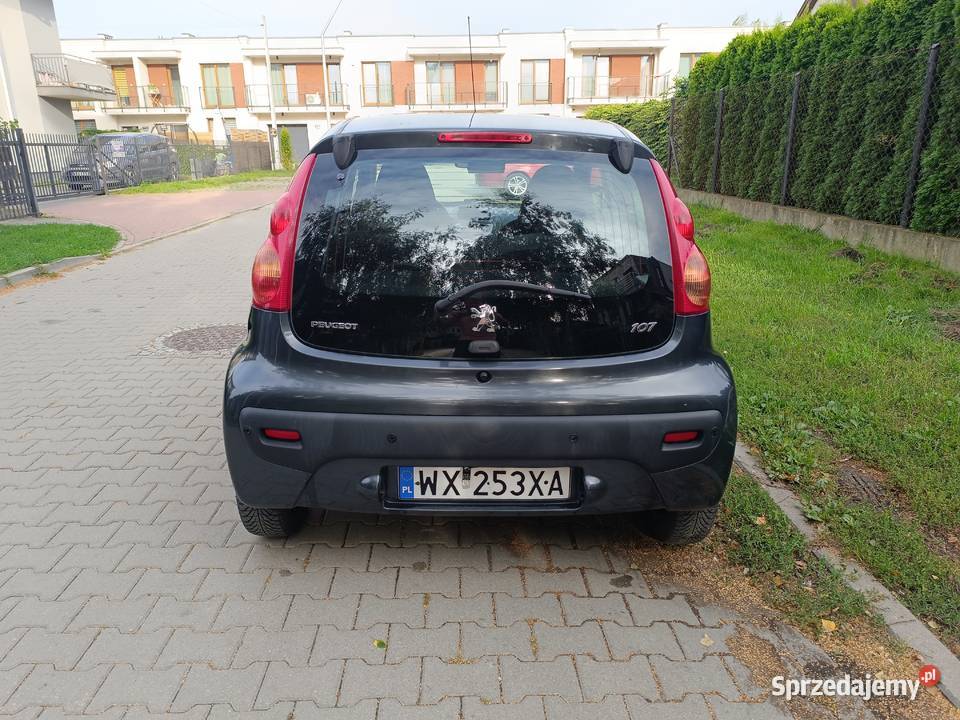 Peugeot 107 5d klimatyzacja 88000 przebiegu