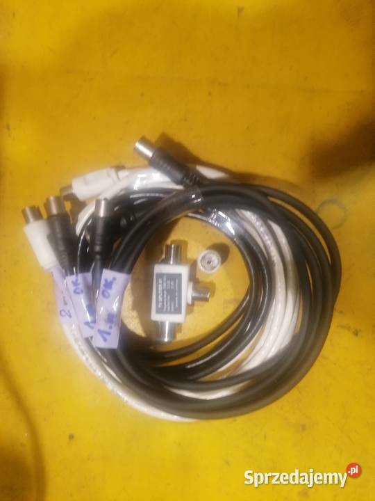 TV spliter TV przewody 2x1m1x1m Piotrków Trybunalski