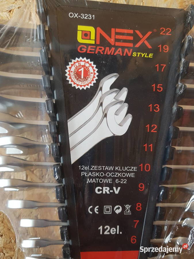 KLUCZ ZESTAW KLUCZY ONEX OX3231 12 Elektryczne Głogowa sprzedam