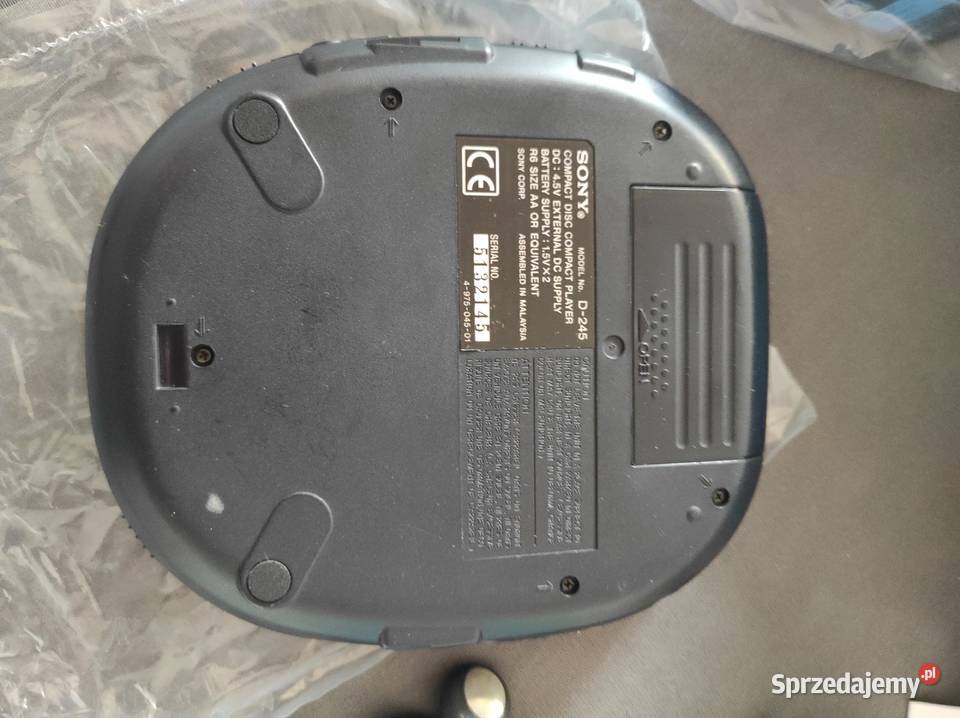 Discman Sony D245 świętokrzyskie Sędziszów