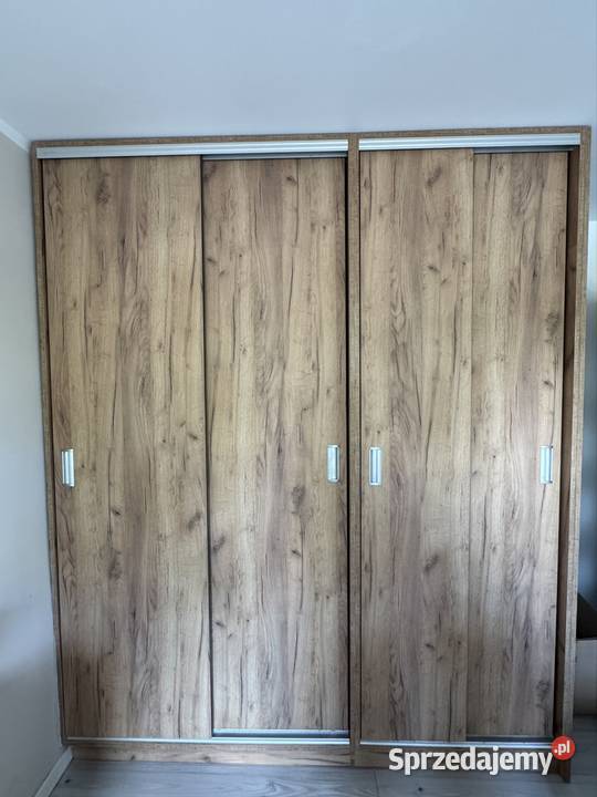Szafa przesuwna na wymiar dąb wotan 200x240 dwie