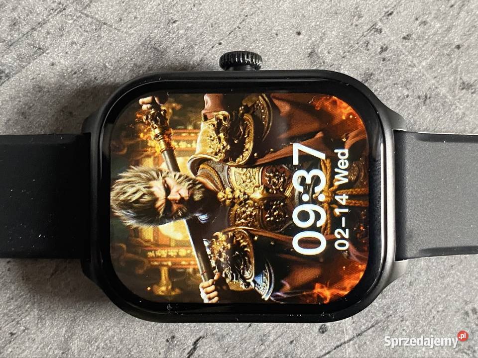Smartwatch H9 Pro Nowy czarna stalowa Kraków