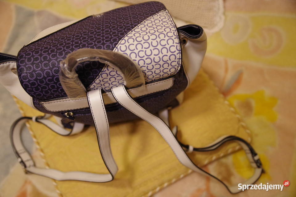 Plecaczek nowy dwukolorowy z tworzywa pomorskie Gdańsk