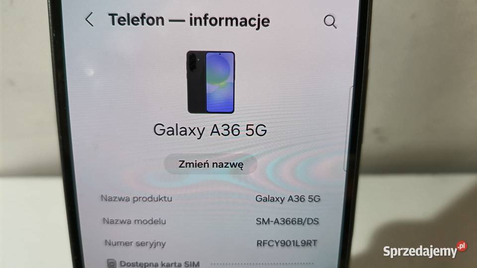 Smartfon SAMSUNG Galaxy A36 5G 6128GB Katowice