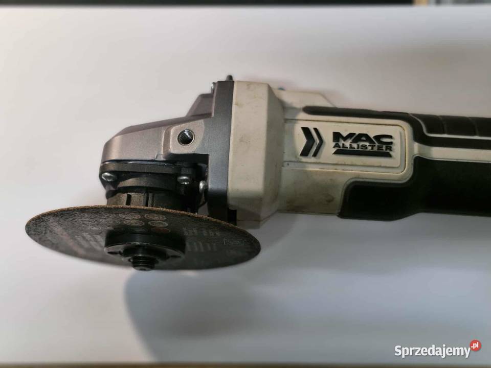 SZLIFIERKA KĄTOWA MACALLISTER MAG18LI Łódź sprzedam