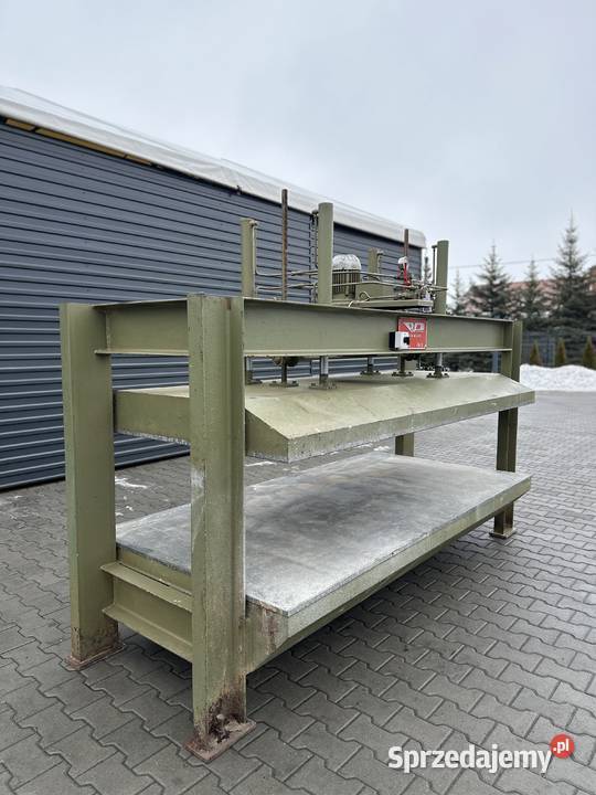 Prasa półkowa hydrauliczna BAIONI 2500x1200 mm Łabuńki Pierwsze