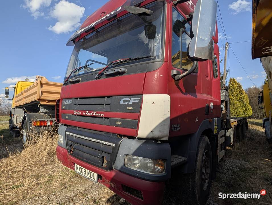 DAF CF 85410 Autolaweta DAF CF85410 HDS ATLAS Ropczyce