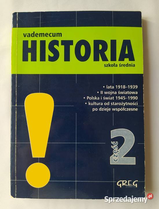 HISTORIA vademecum szkoła średnia część 2 podlaskie