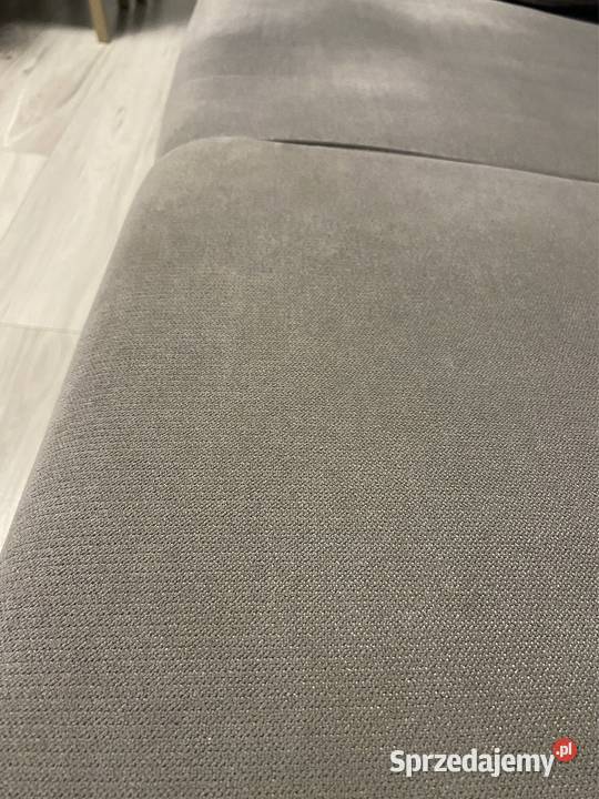Narożnik szary rozkładana z funkcją spania i wielkopolskie Cieśle