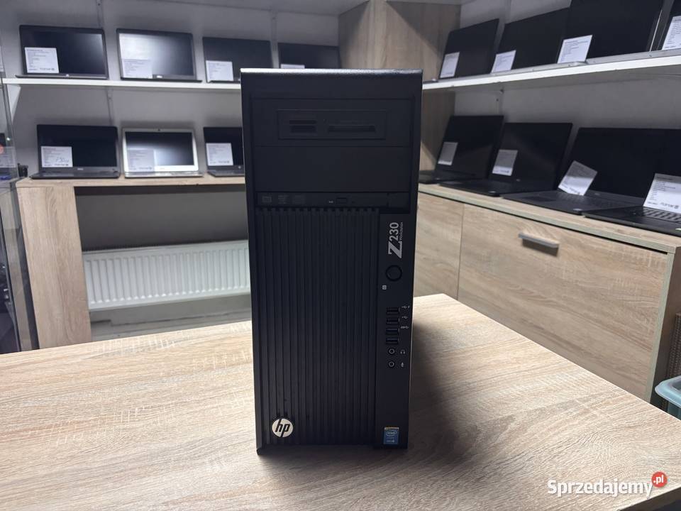 Komputer HP WorkStation Z230 4x390GHz 16GB ram Pamięć RAM 16