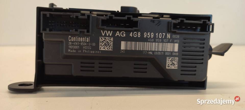 AUDI A7 4G MODUŁ KLAPY BAGAŻNIKA 4G8959107N