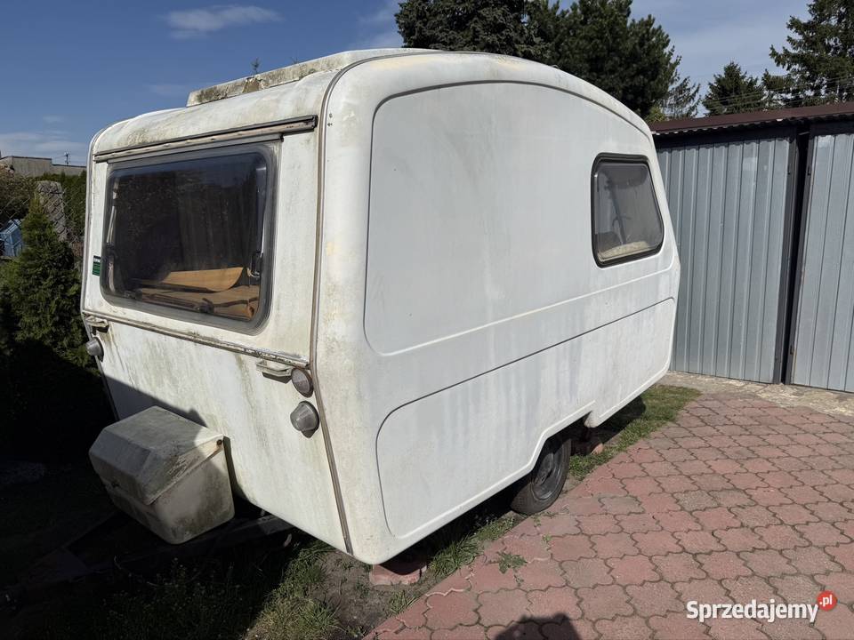 Przyczepa kempingowa Niewiadów N126 1977r 50kg Pabianice