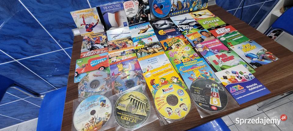 Kolekcja gier prog edukacyjnych bajek dzieci i