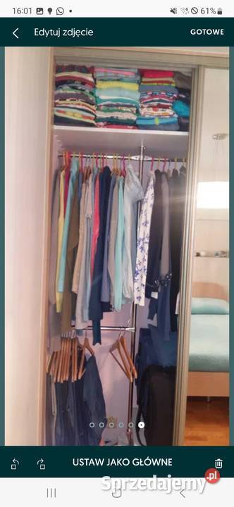 Meble sypialnią Komandor łóżko szafa i szafki Dom i Ogród Świdnik