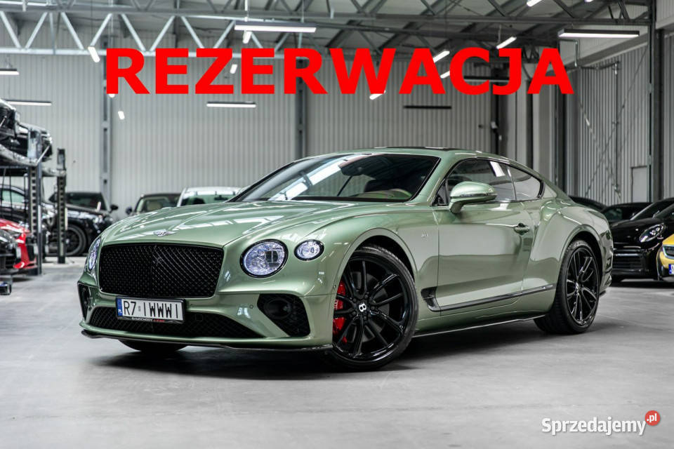 Bentley Continental GT Alpine Green Gwarancja do małopolskie Węgrzce