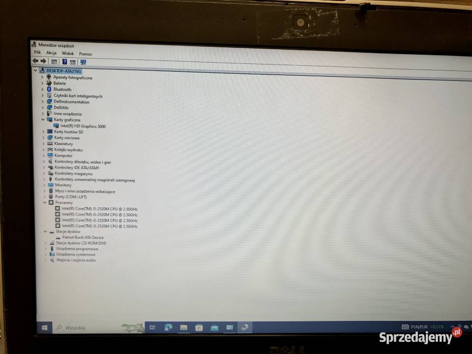 DELL Latitude E6430 i5 25GHz 4128GB SSD LAPTOP Warszawa