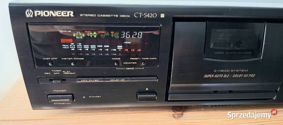Pioneer deck CTS420 trzy głowicowy mazowieckie Warszawa