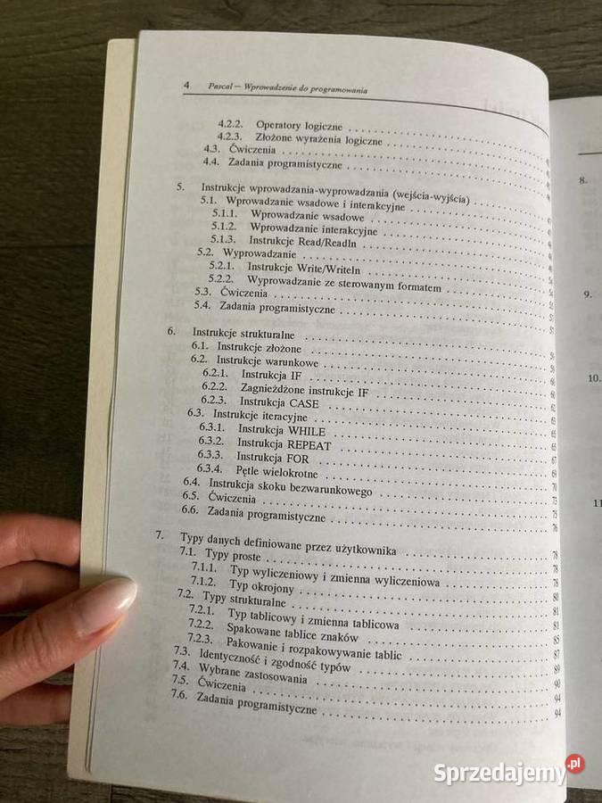 Książka Pascal Wprowadzenie do programowania podkarpackie Nisko sprzedam